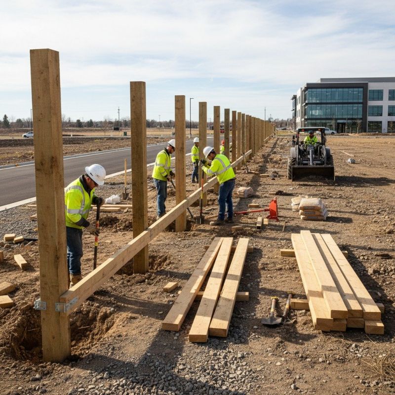 Pasture Fence Installation detail